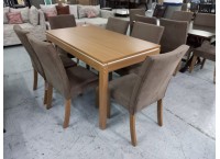 DINING TABLE CHAN REF S227-127 (2 PC) 6 PLACES RE